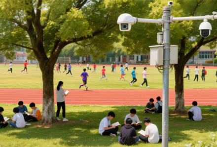 潢川县明德高级中学视频监控及广播系统项目